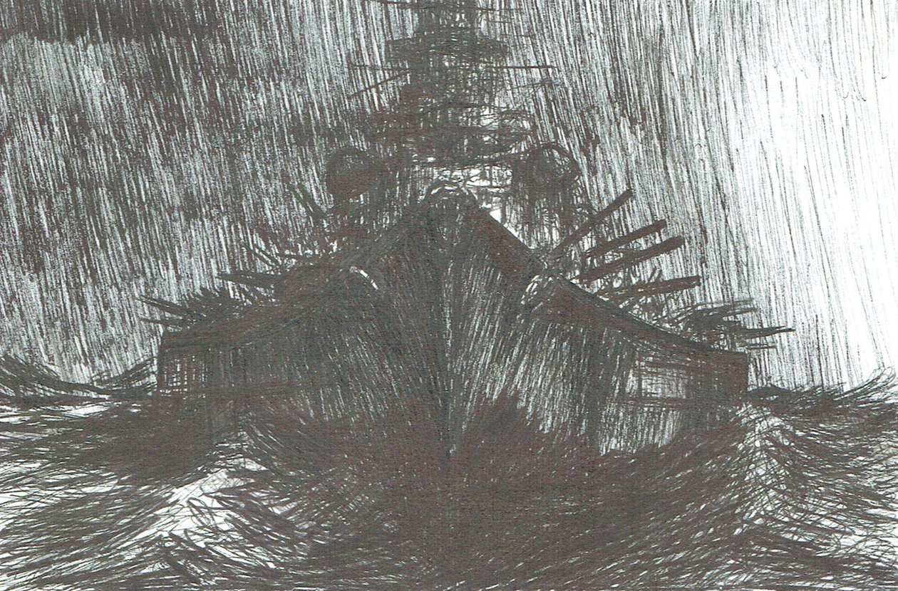 Tirpitz en clima pesado, 1942, 2004 de Vincent Alexander Booth