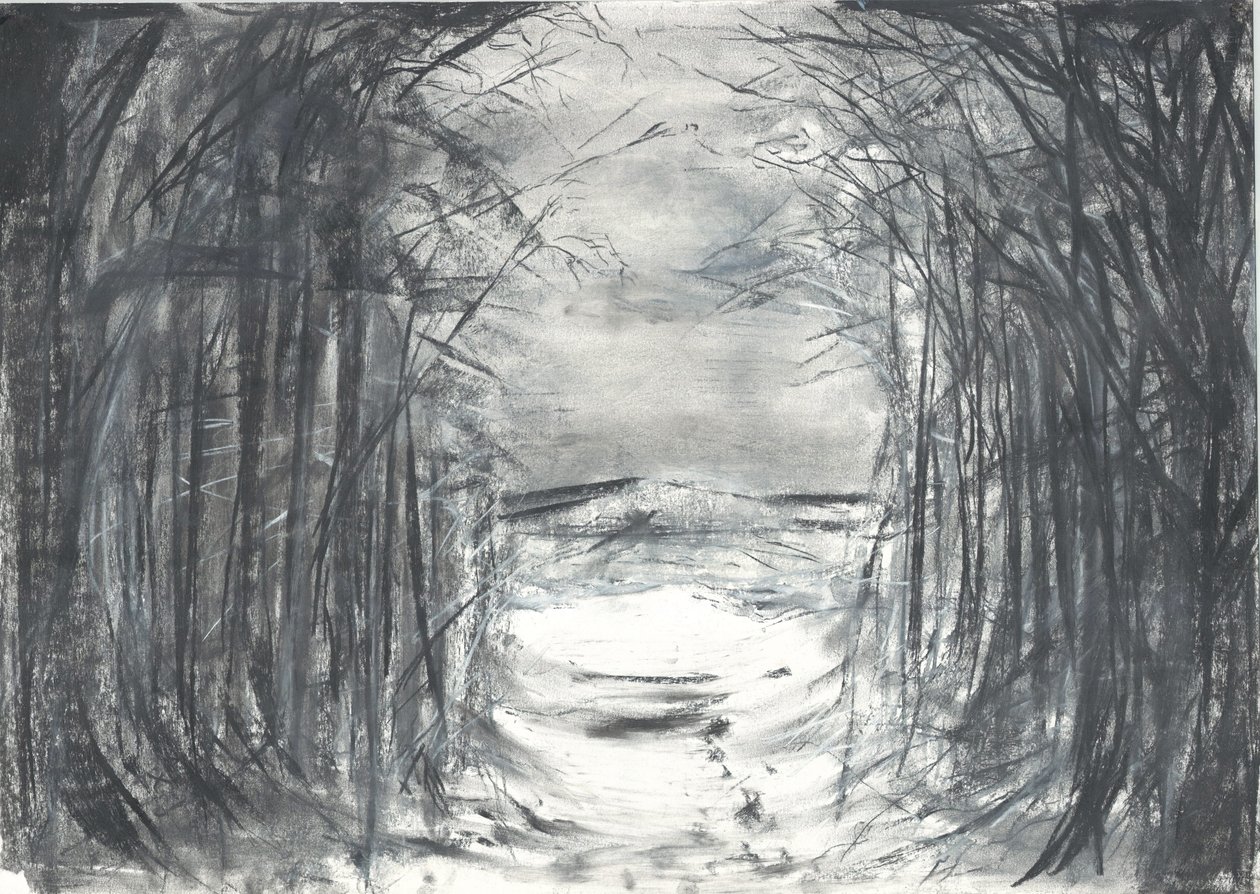 Cima del camino Osmotherley de Vincent Alexander Booth