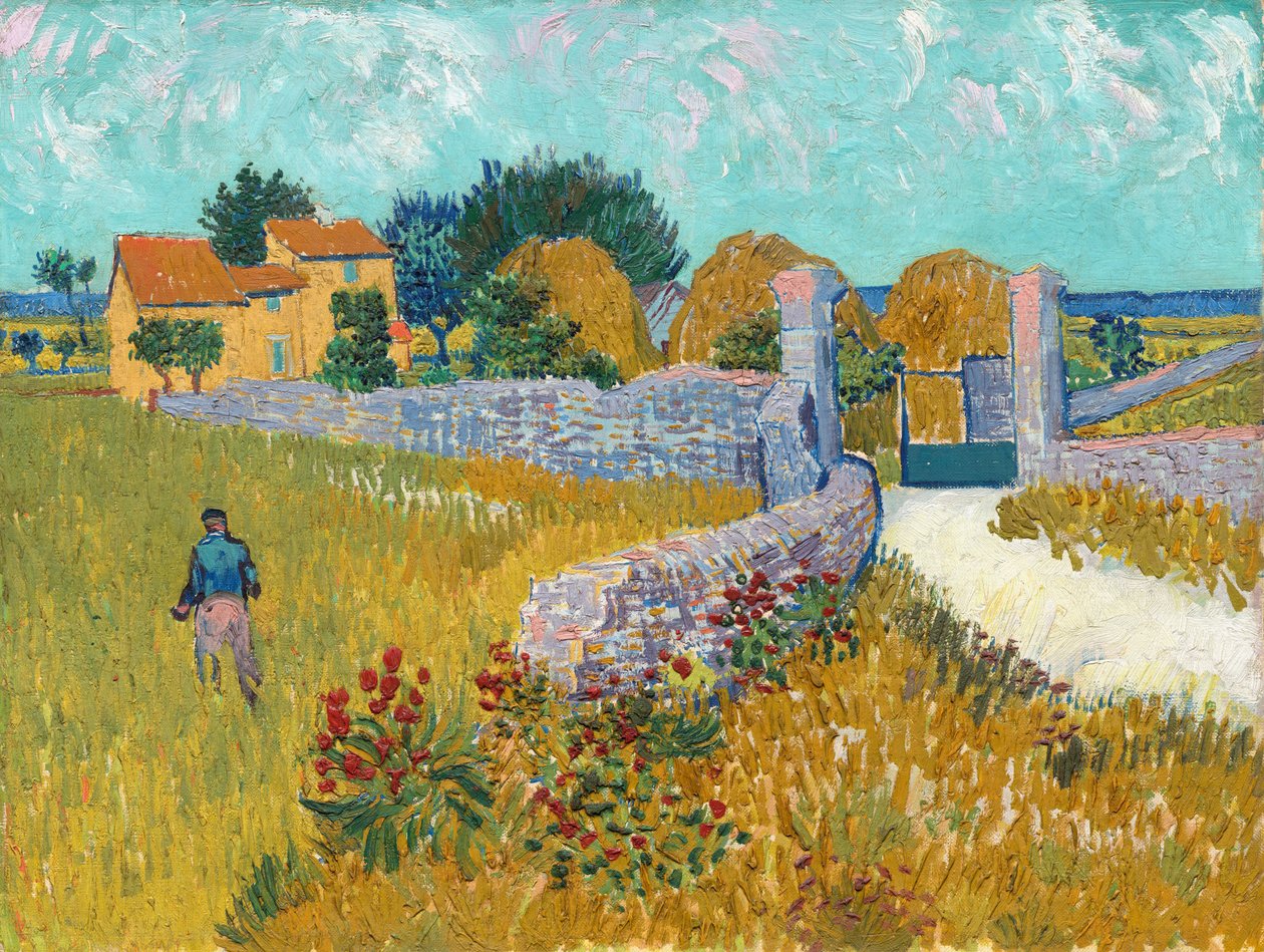 Casa de Campo en Provenza de Vincent van Gogh