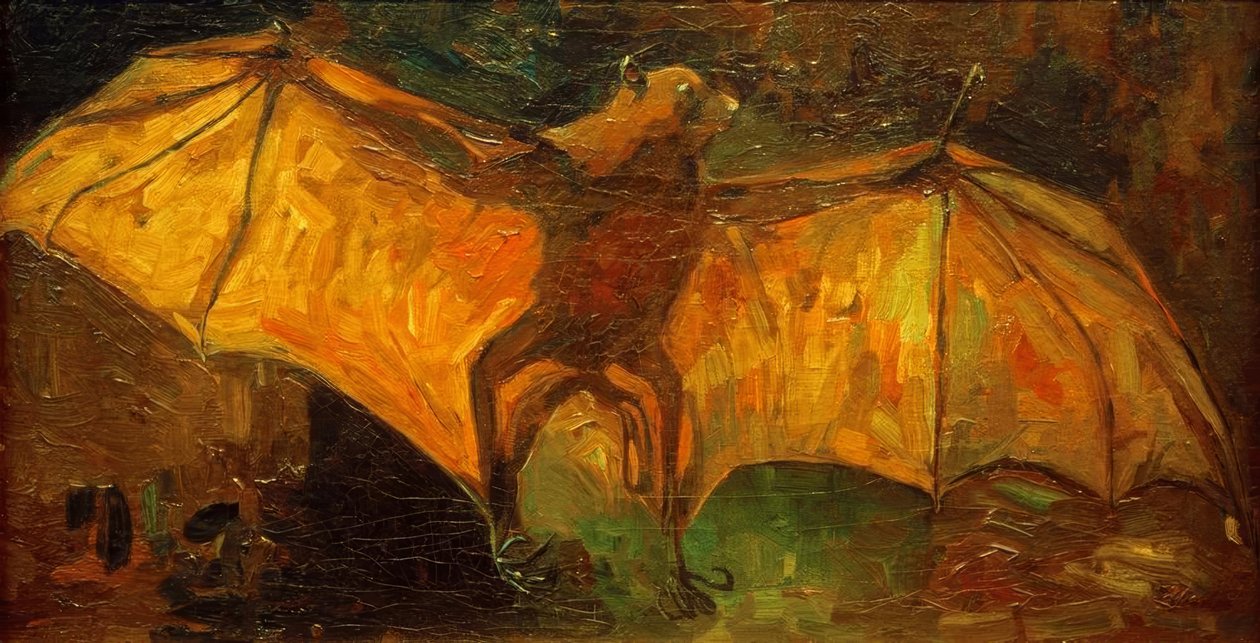 Perro volador (Kalong) de Vincent van Gogh