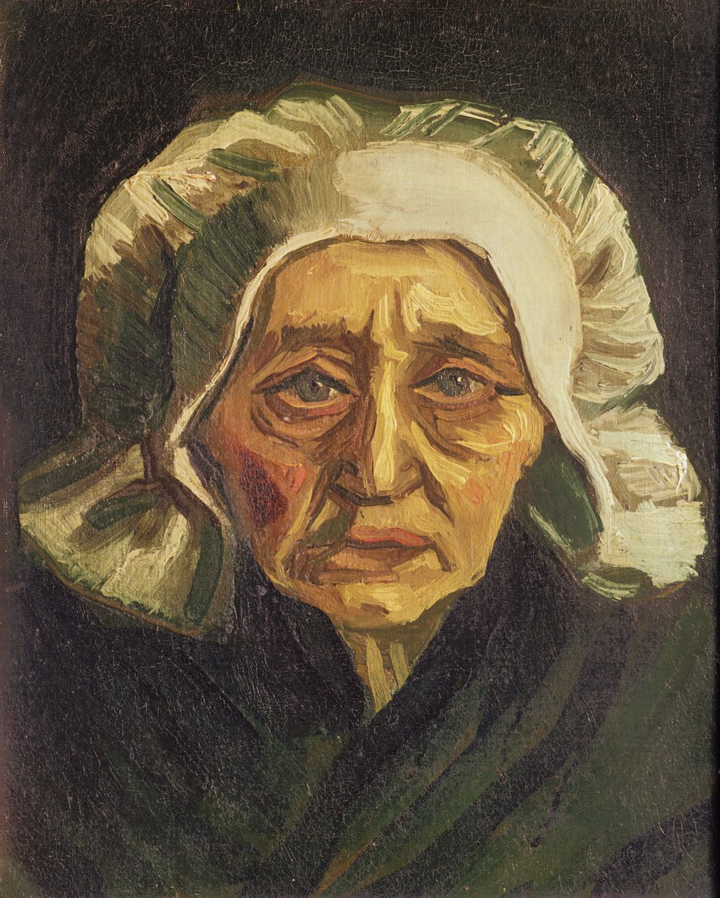Cabeza de un Campesino Holandés de Vincent van Gogh
