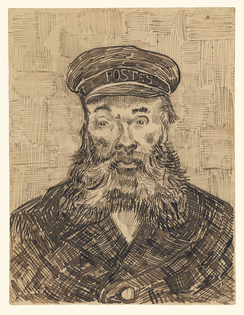 Retrato de Joseph Roulin de Vincent van Gogh