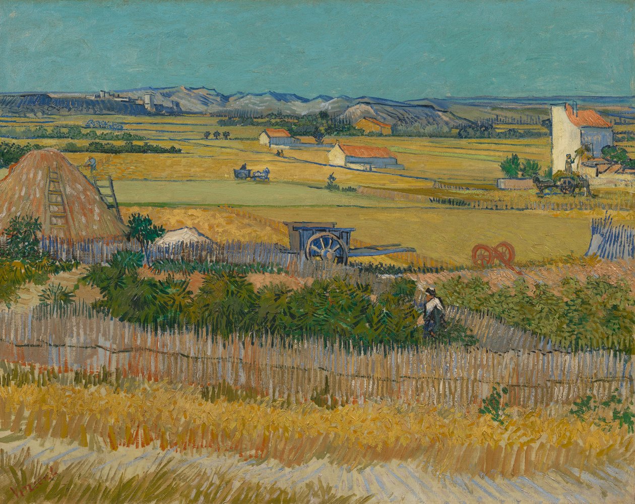 La cosecha de Vincent van Gogh