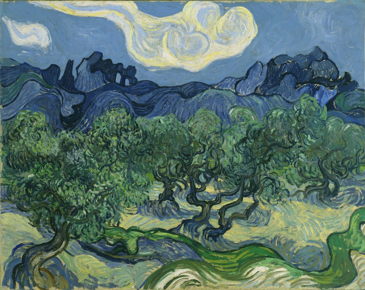 Los olivos de Vincent van Gogh