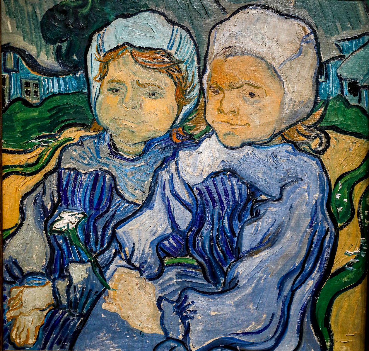 Dos niñas, dos niñas de Vincent van Gogh