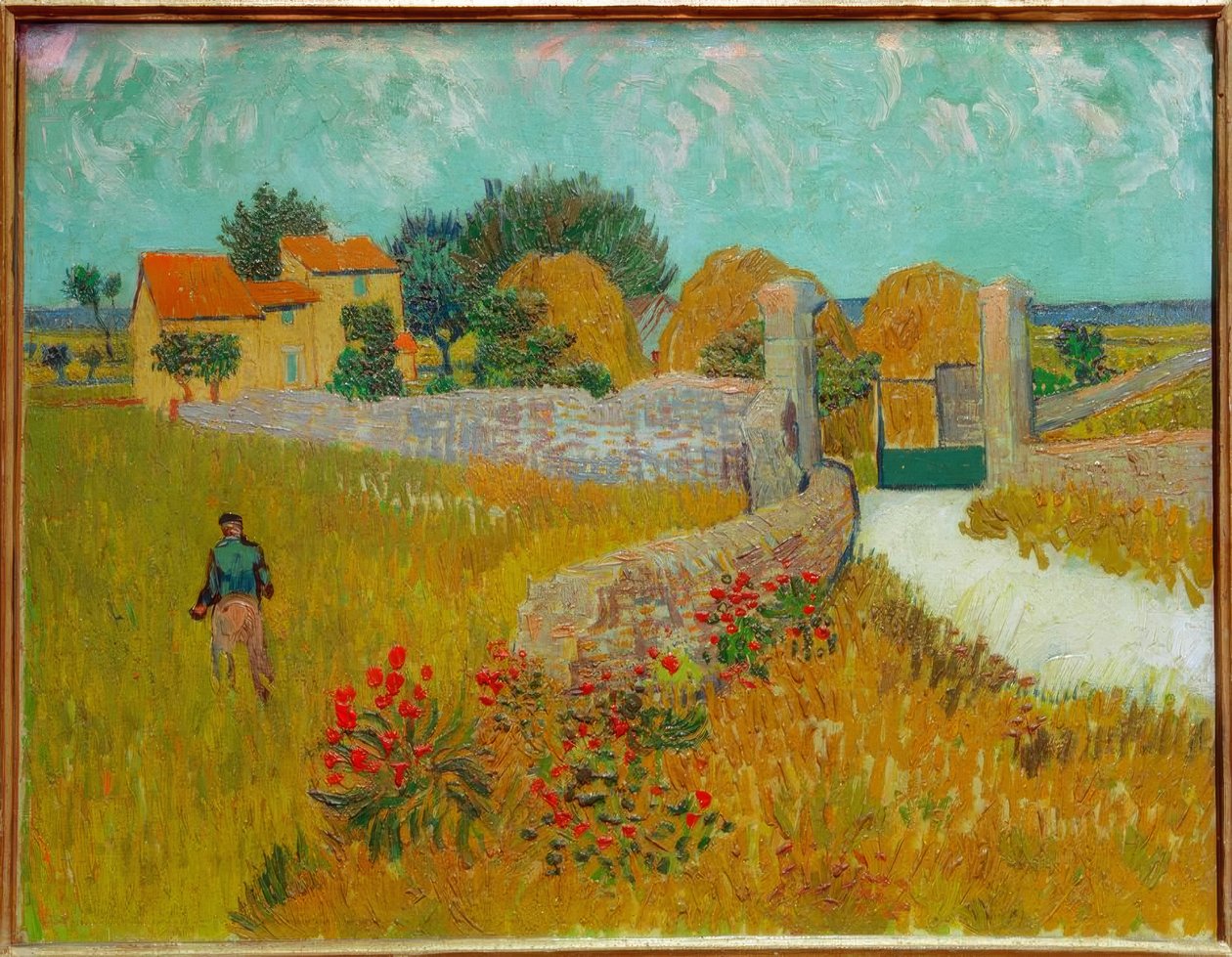 Una masía de Provenza de Vincent van Gogh