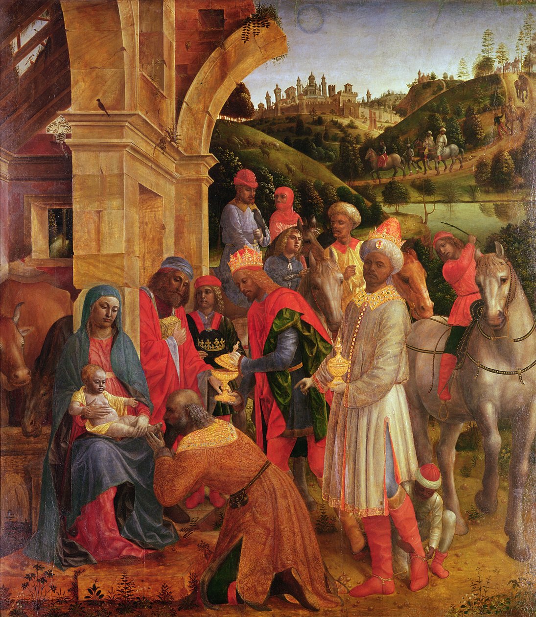 La Adoración de los Reyes de Vincenzo Foppa