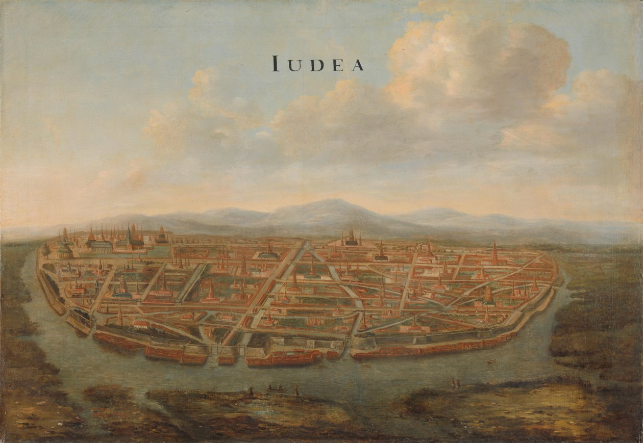 Vista de Judea Ayutthaya, ca 1662-1665 de Vingboons