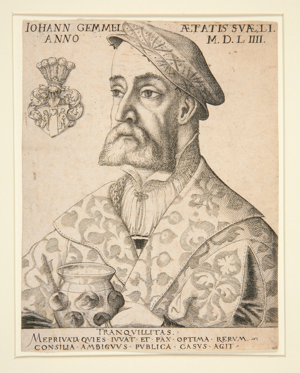 Retrato de Joannes Gemmel de Virgil Solis