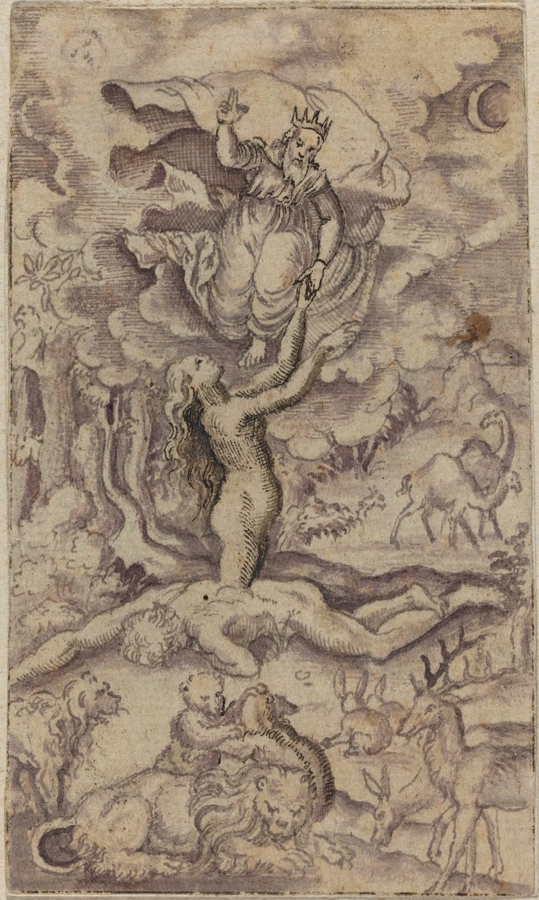 La Creación de Eva de Virgil Solis