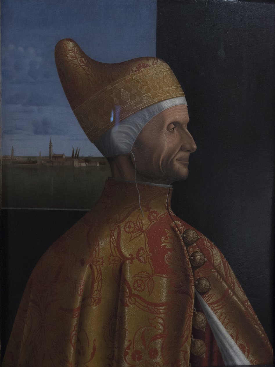 Retrato del Dogo Leonardo Loredan de Vittore Carpaccio