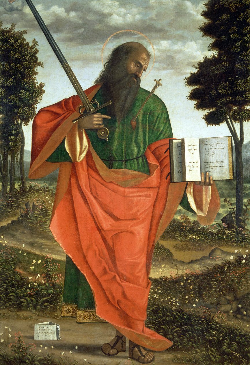 San Pablo, 1520 de Vittore Carpaccio