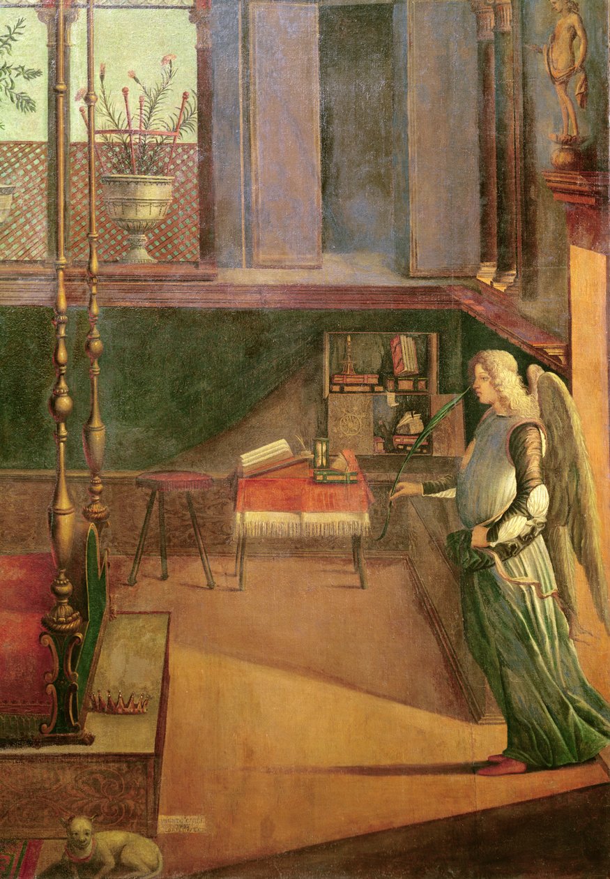 El sueño de Santa Úrsula (detalle) de Vittore Carpaccio