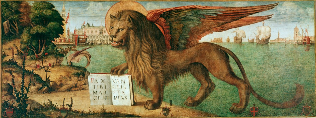El león de San Marcos de Vittore Carpaccio