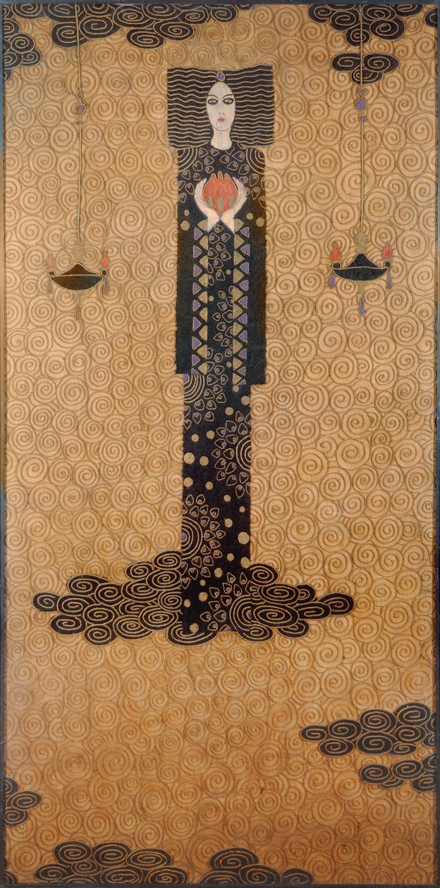 La princesa de Fuoco (tapiz) de Vittorio Zecchin