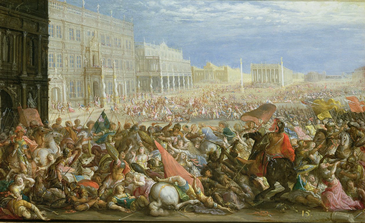 El saco de los franceses de Vitus Heinrich