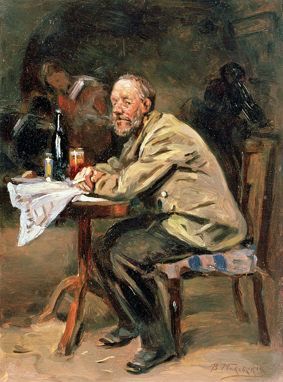 En la botella de Vladimir Egorovic Makovsky