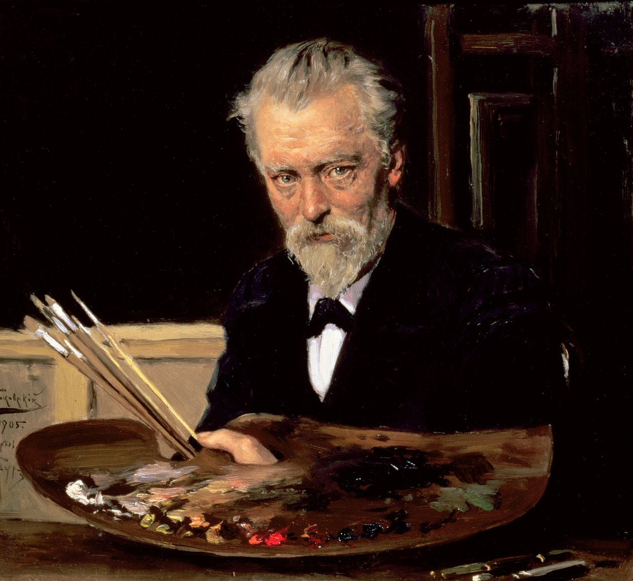 Autorretrato, 1905 de Vladimir Egorovic Makovsky