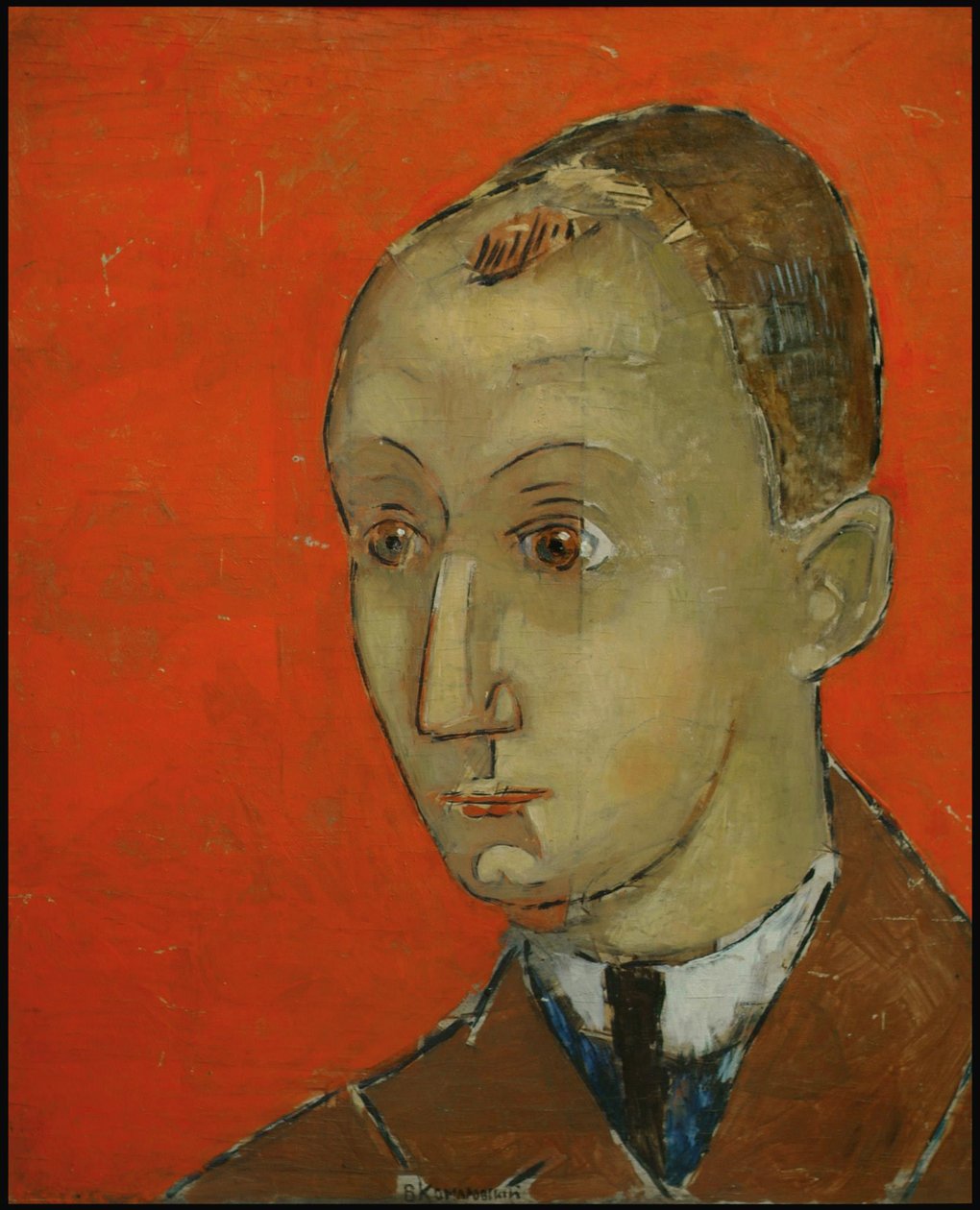 Autorretrato, 1920s de Vladimir Alexeevich Komarovsky