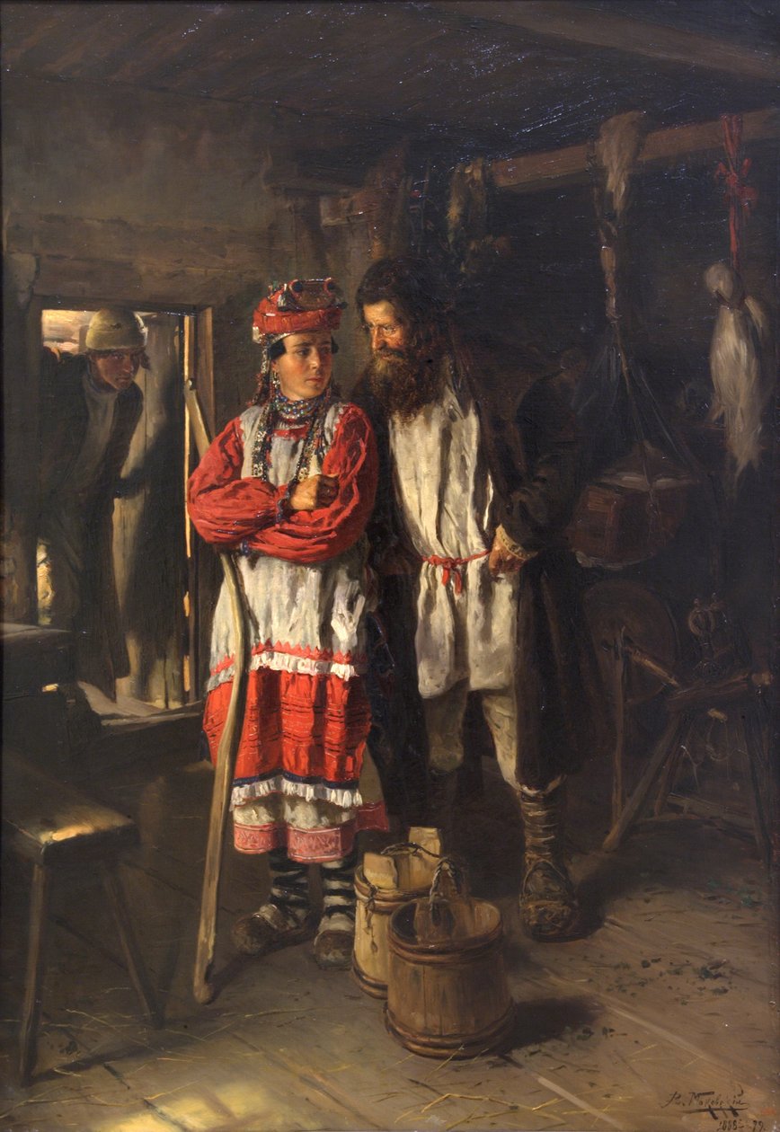 Suegro, 1888 de Vladimir Egorovic Makovsky