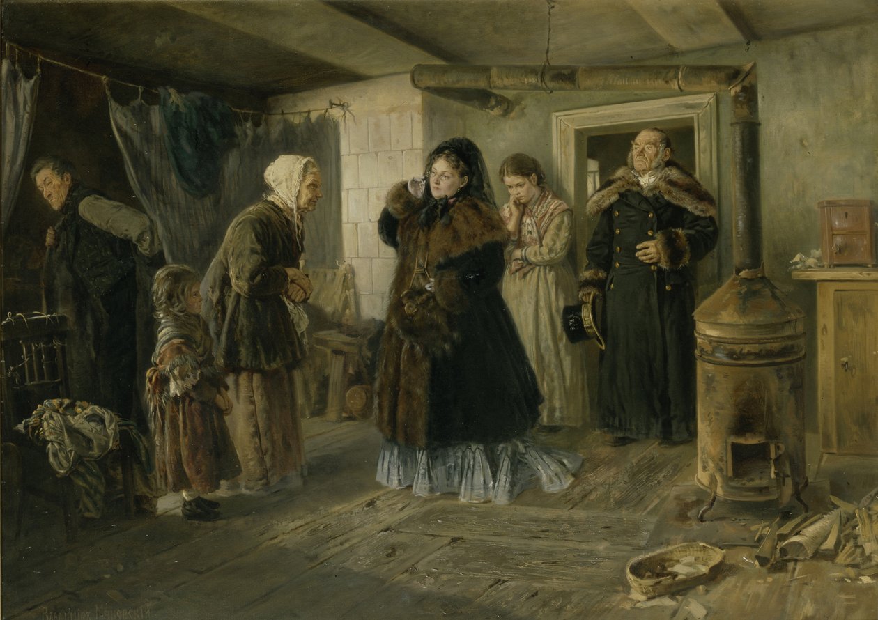 Filántropos, 1874 de Vladimir Egorovic Makovsky