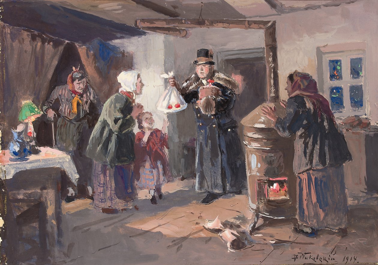 La Benefactora, 1914 de Vladimir Egorovic Makovsky