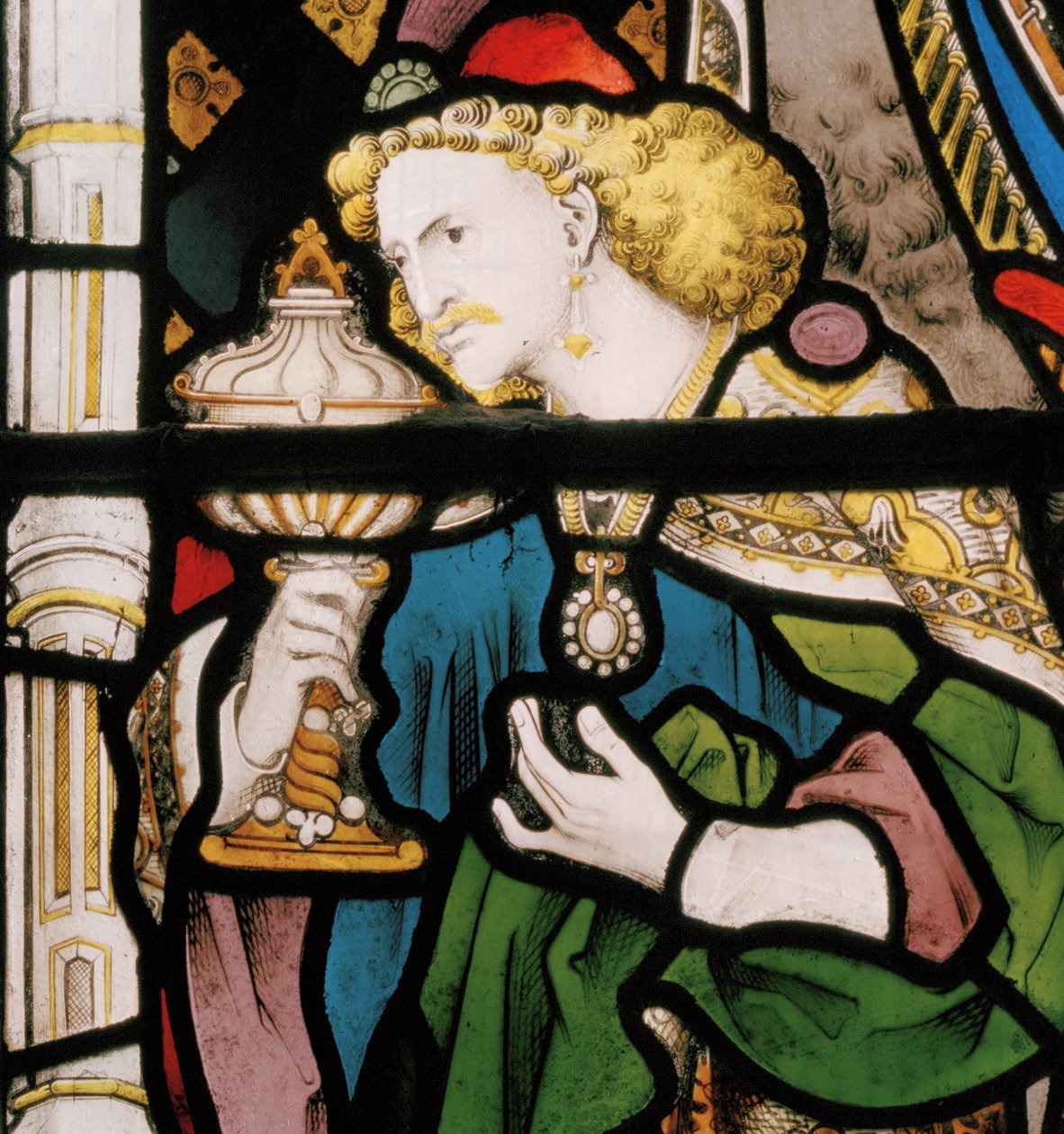 Adoración de los Magos (detalle), c.1868 de W. F. attr.to Dixon