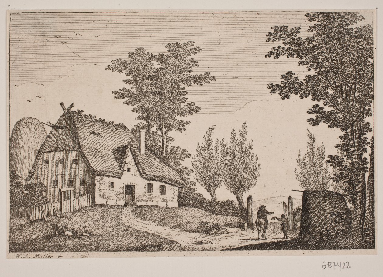 Paisaje de W.A. Müller