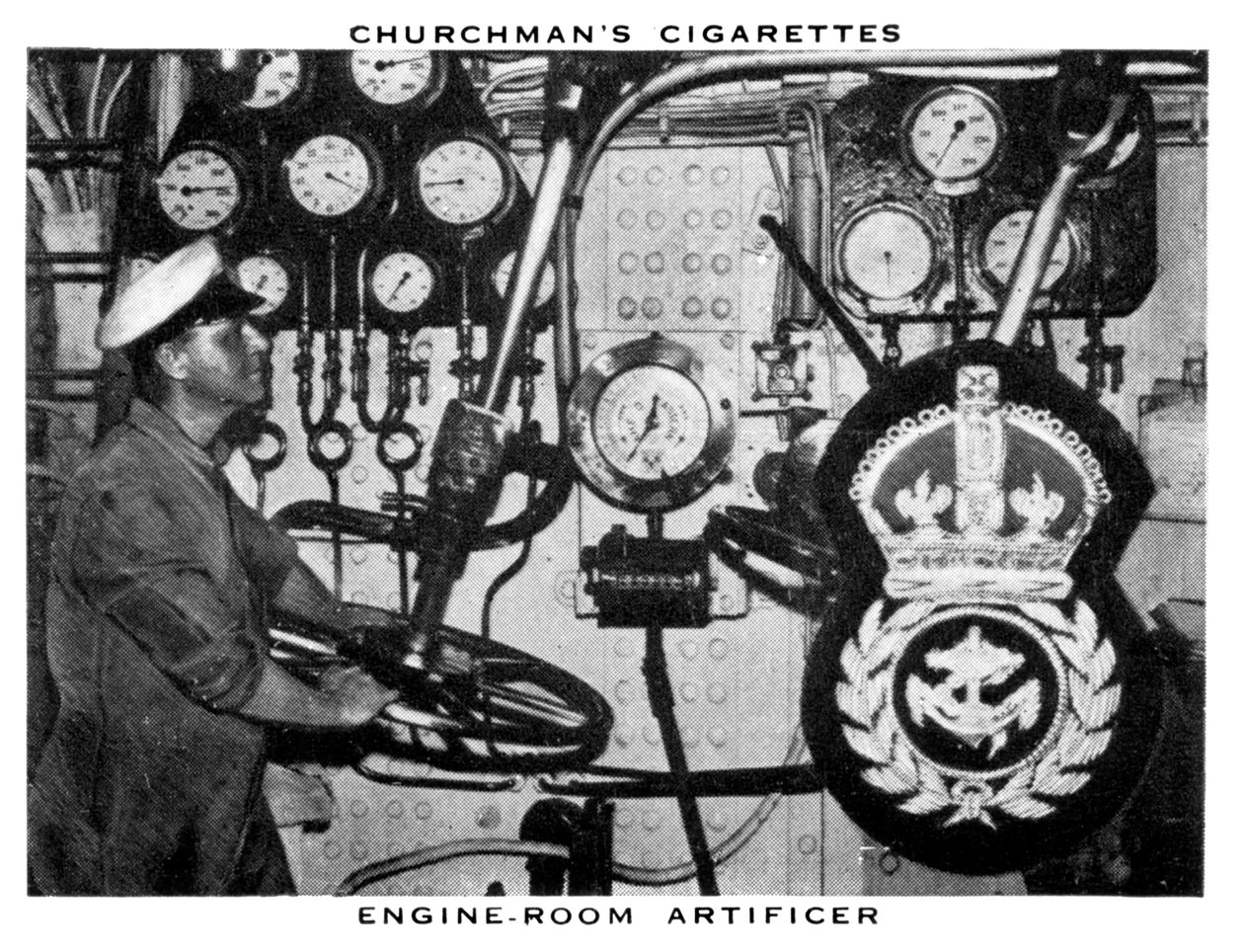 Artífice de sala de máquinas, 1937 de WA and AC Churchman