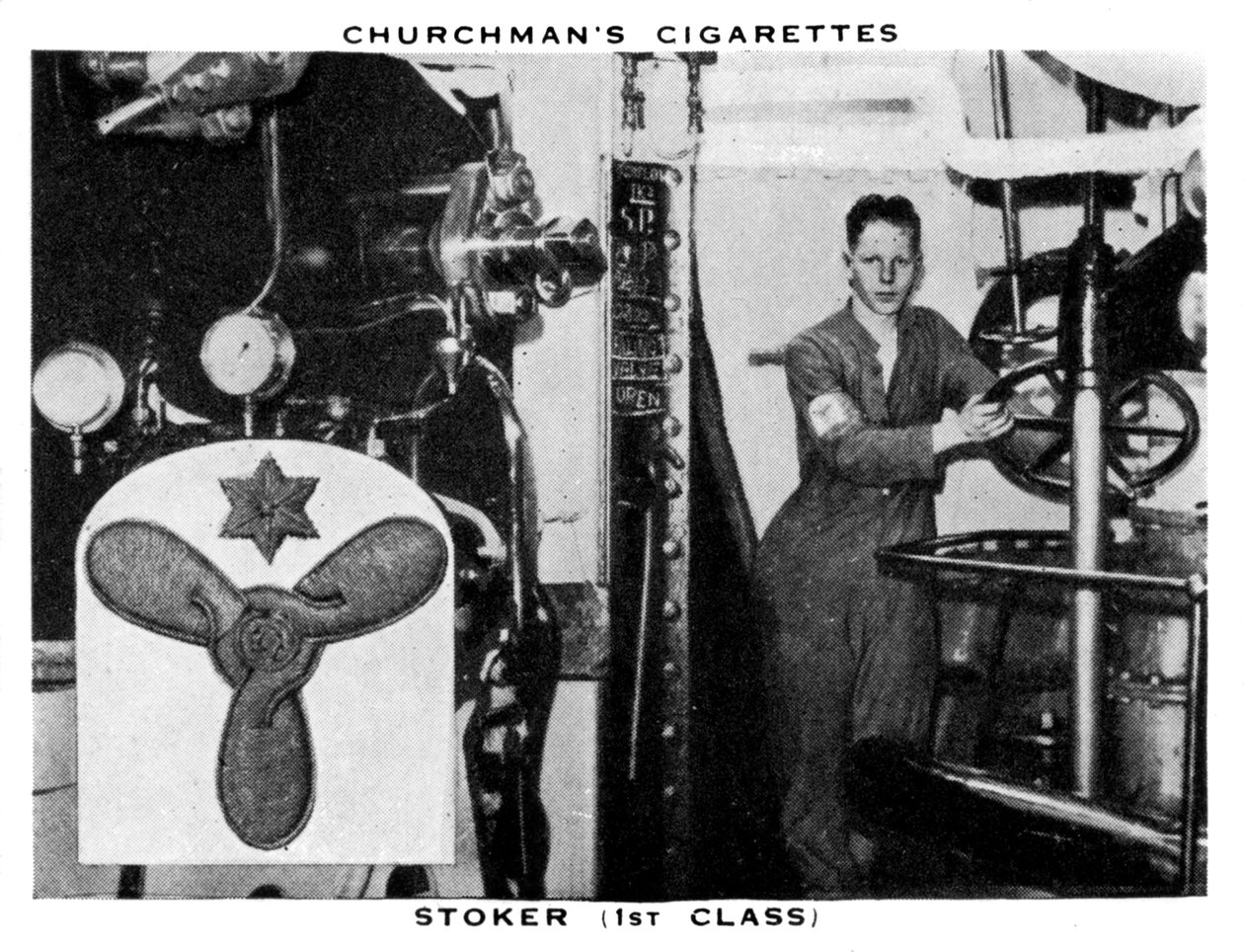 Fogonero de primera clase de WA and AC Churchman