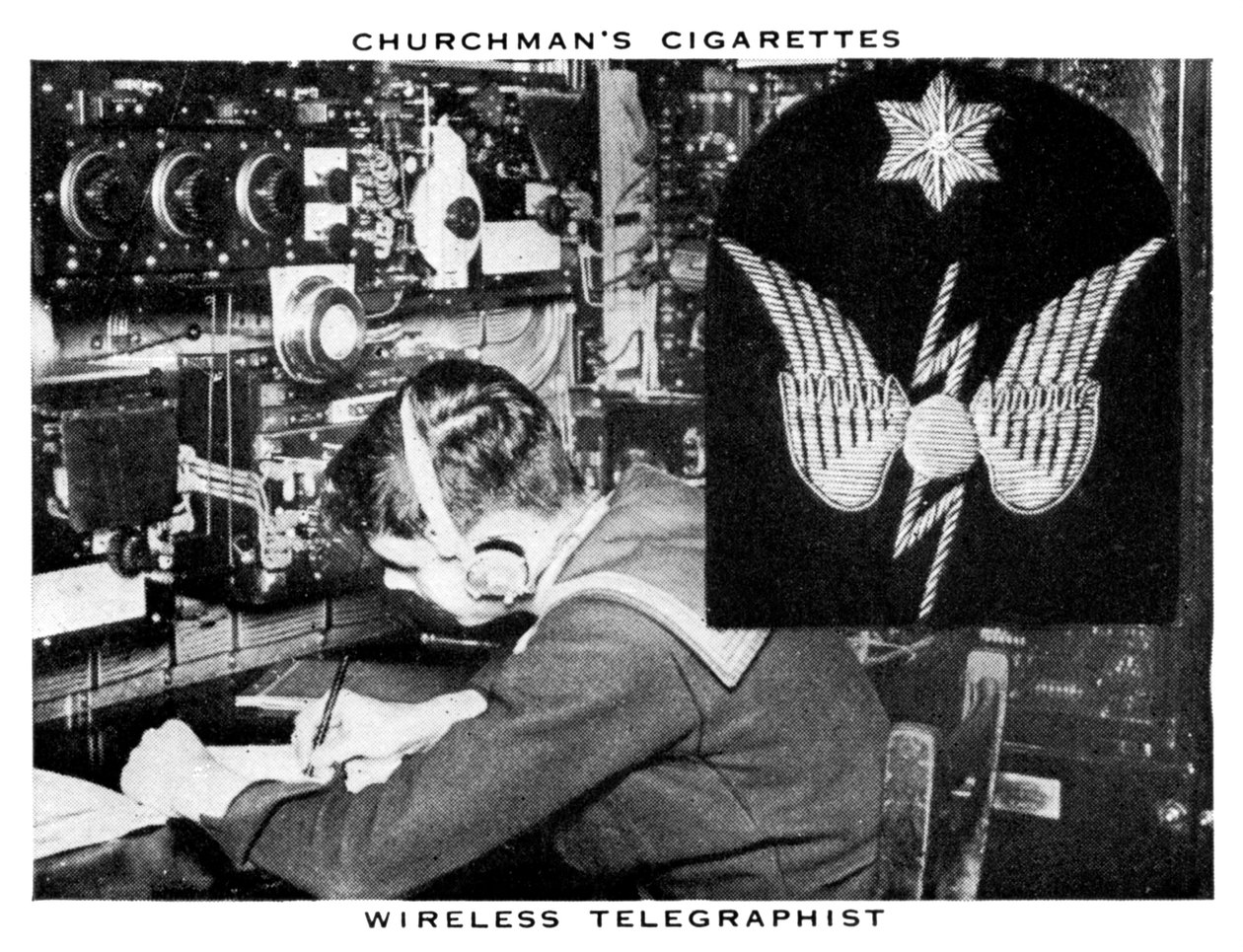 Telegrafista inalámbrico, 1937 de WA and AC Churchman