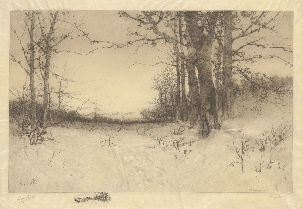Pleno invierno de W.C. Bauer