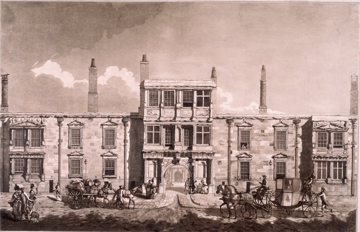 Somerset House, Londres, 1777 de WG Moss