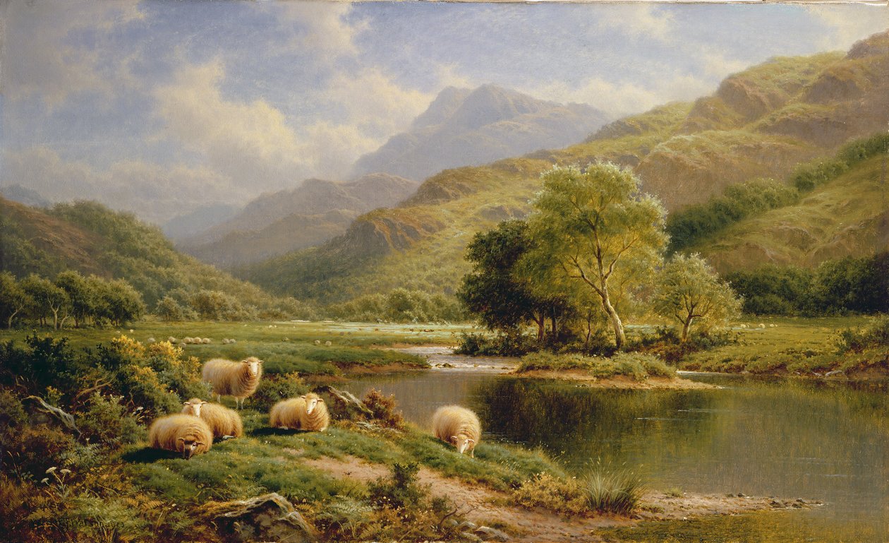 Paisaje Pastoral de W.H. Watson
