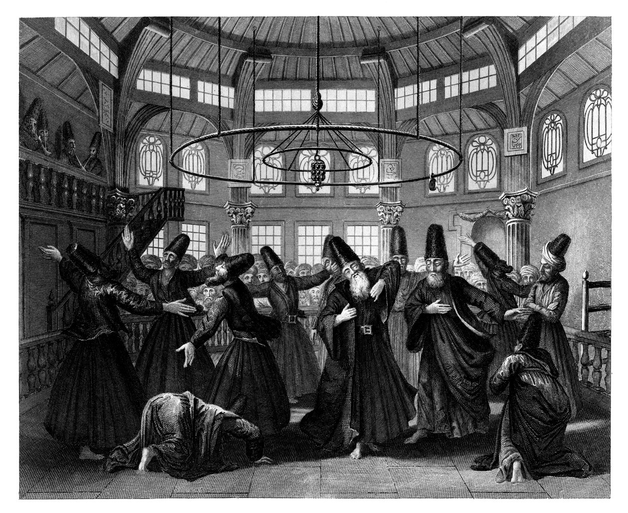La danza de los derviches, c1870 de W. Forrest