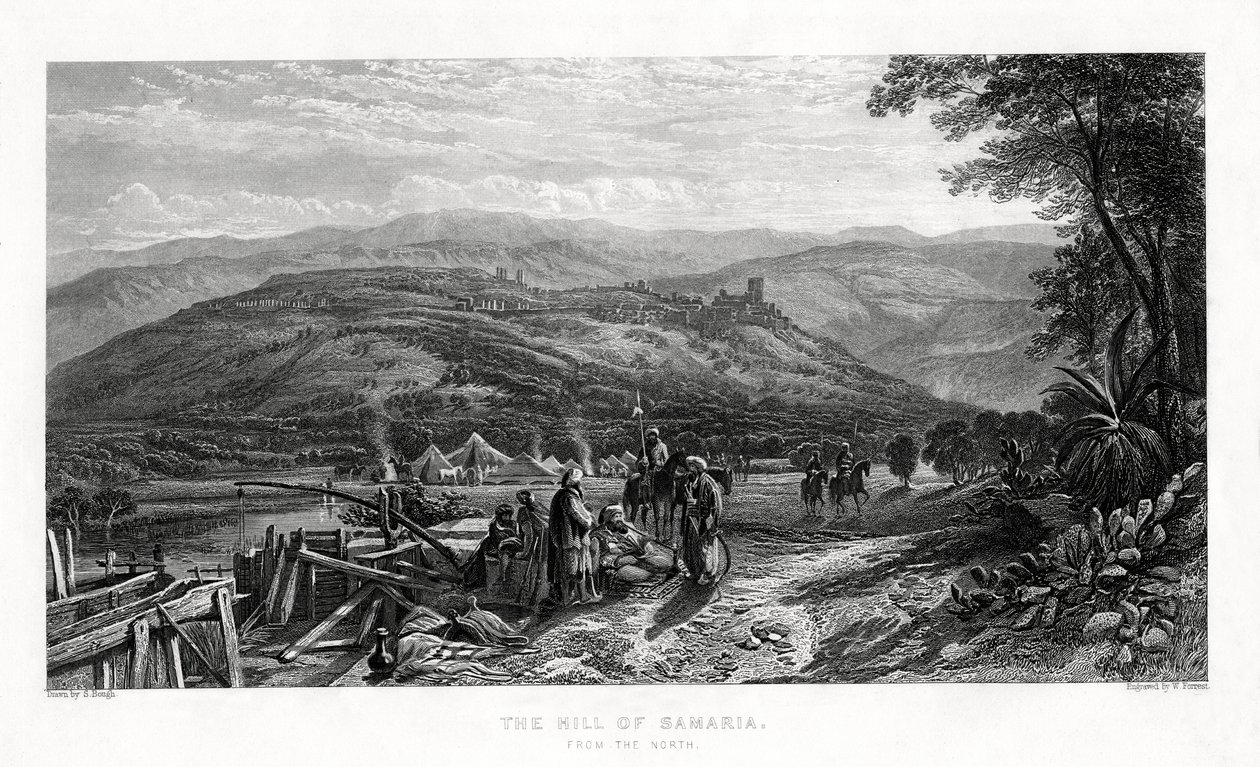 La colina de Samaria, 1887 de W. Forrest