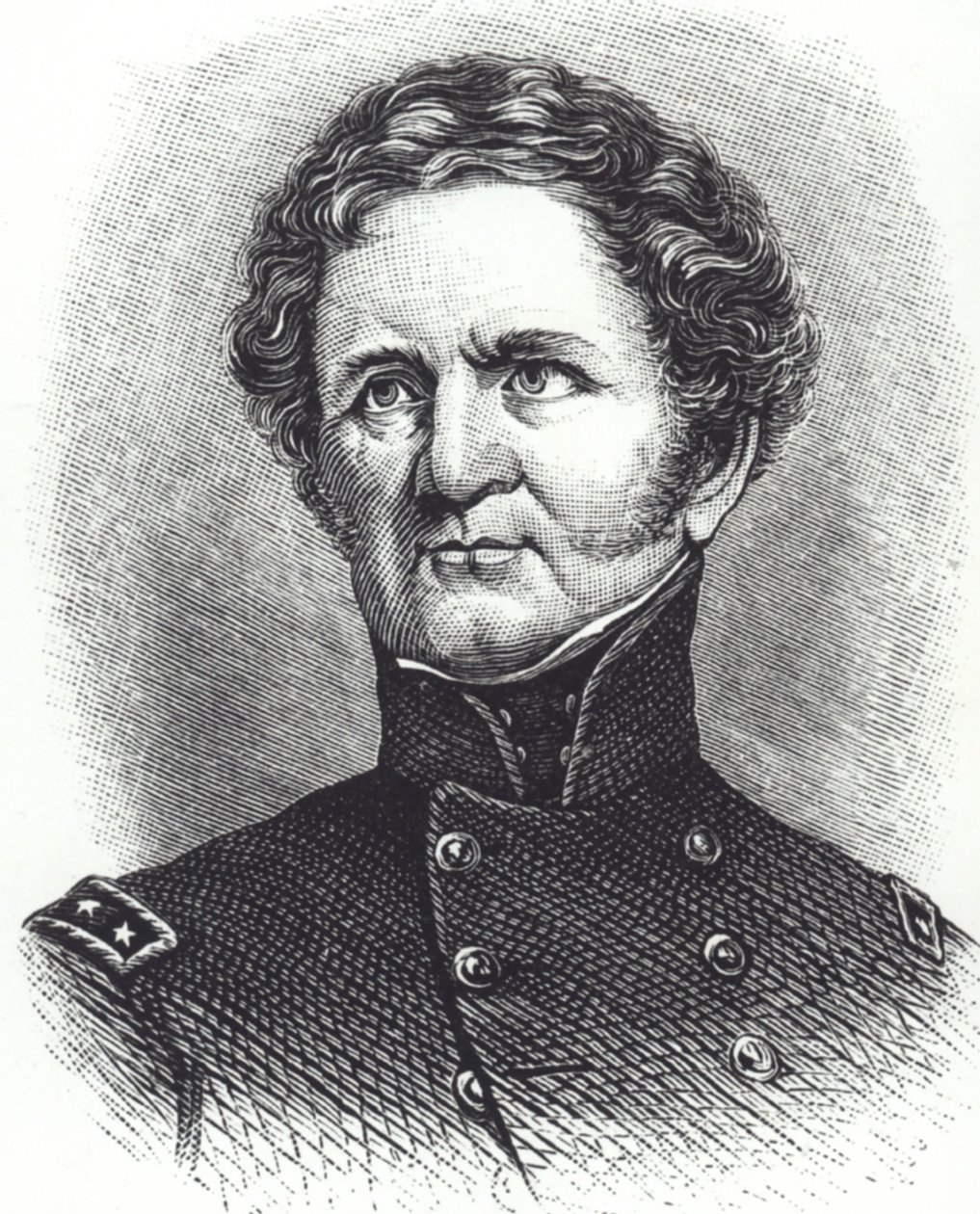 Winfield Scott (grabado) de John Ward Dunsmore