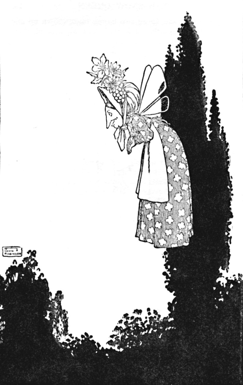 El ama de llaves del Rey Elfo, c1930 de William Heath Robinson