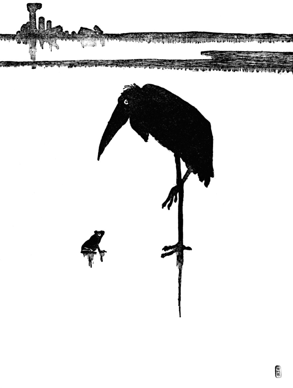 La inundación del Nilo se había retirado, c. 1930 de William Heath Robinson