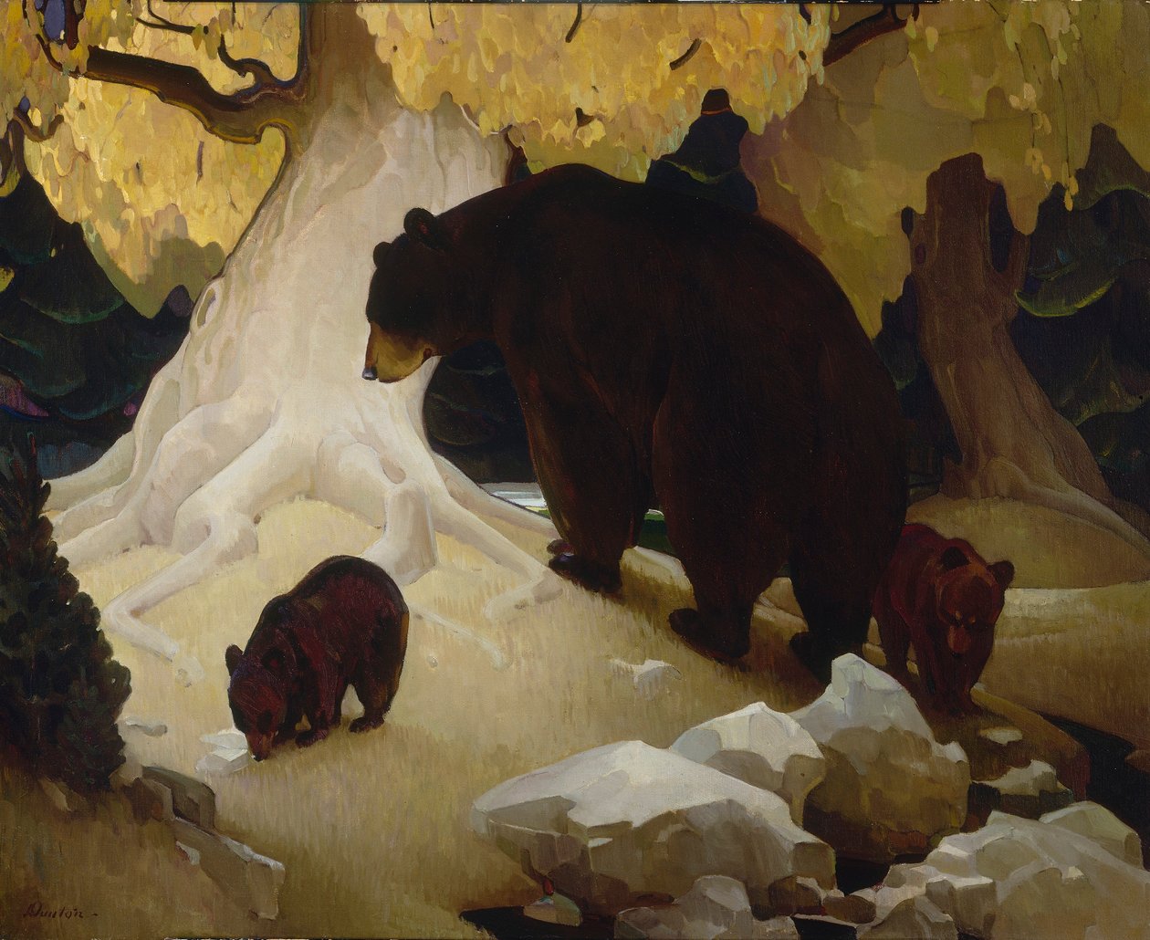 Otoño en las estribaciones de W. Herbert Dunton