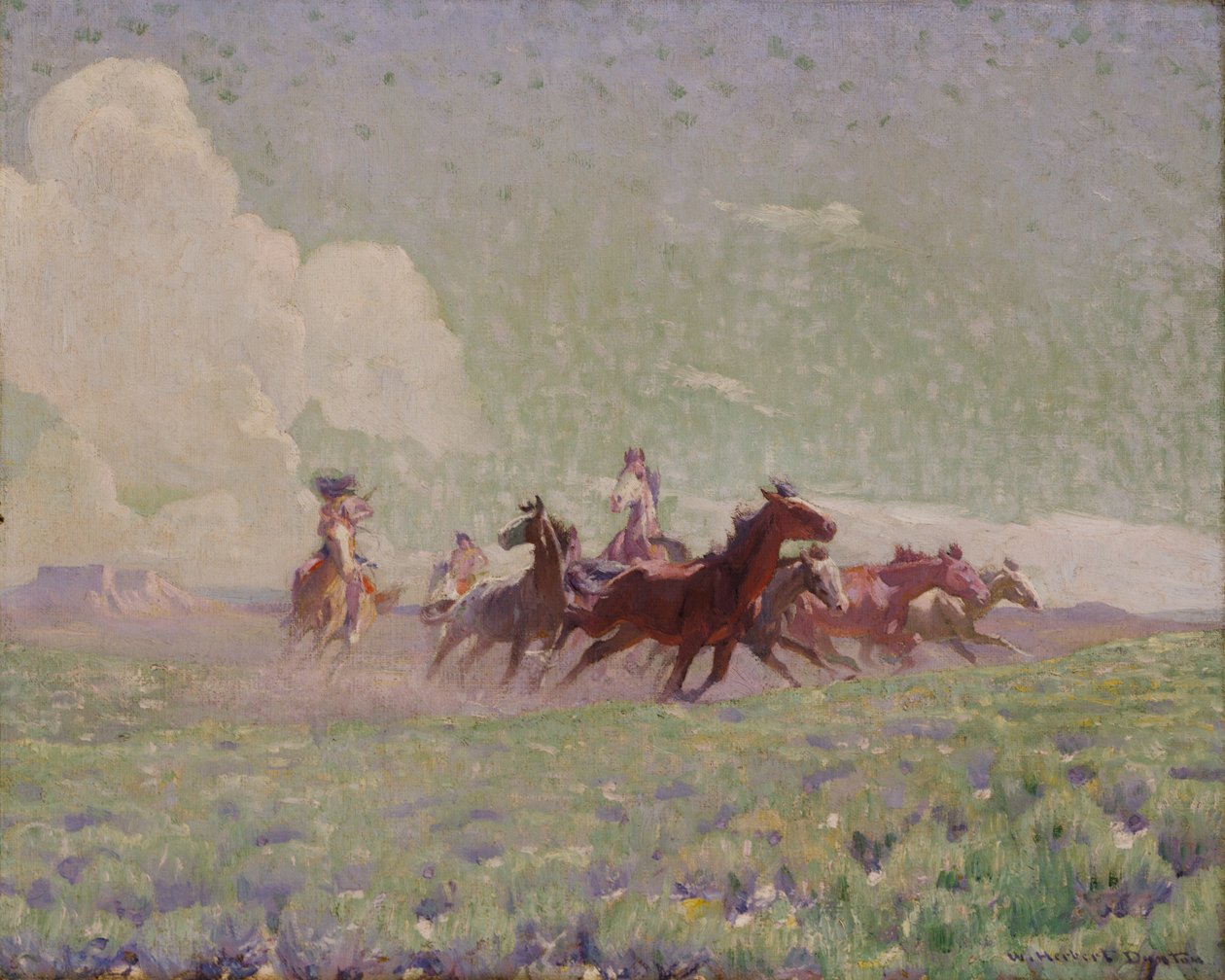 Los Caballos del Enemigo, ca. 1912-1920 de W. Herbert Dunton
