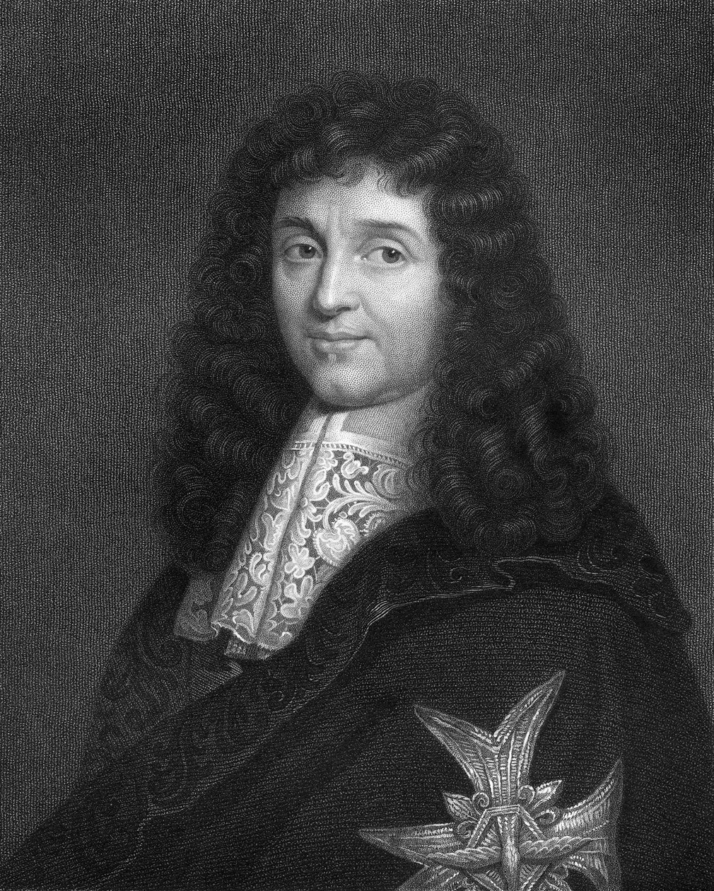 Jean-Baptiste Colbert, estadista francés del siglo XVII, 1836 de W. Holl
