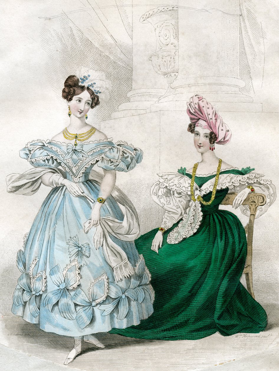 Moda femenina, c1830s de W Hopwood