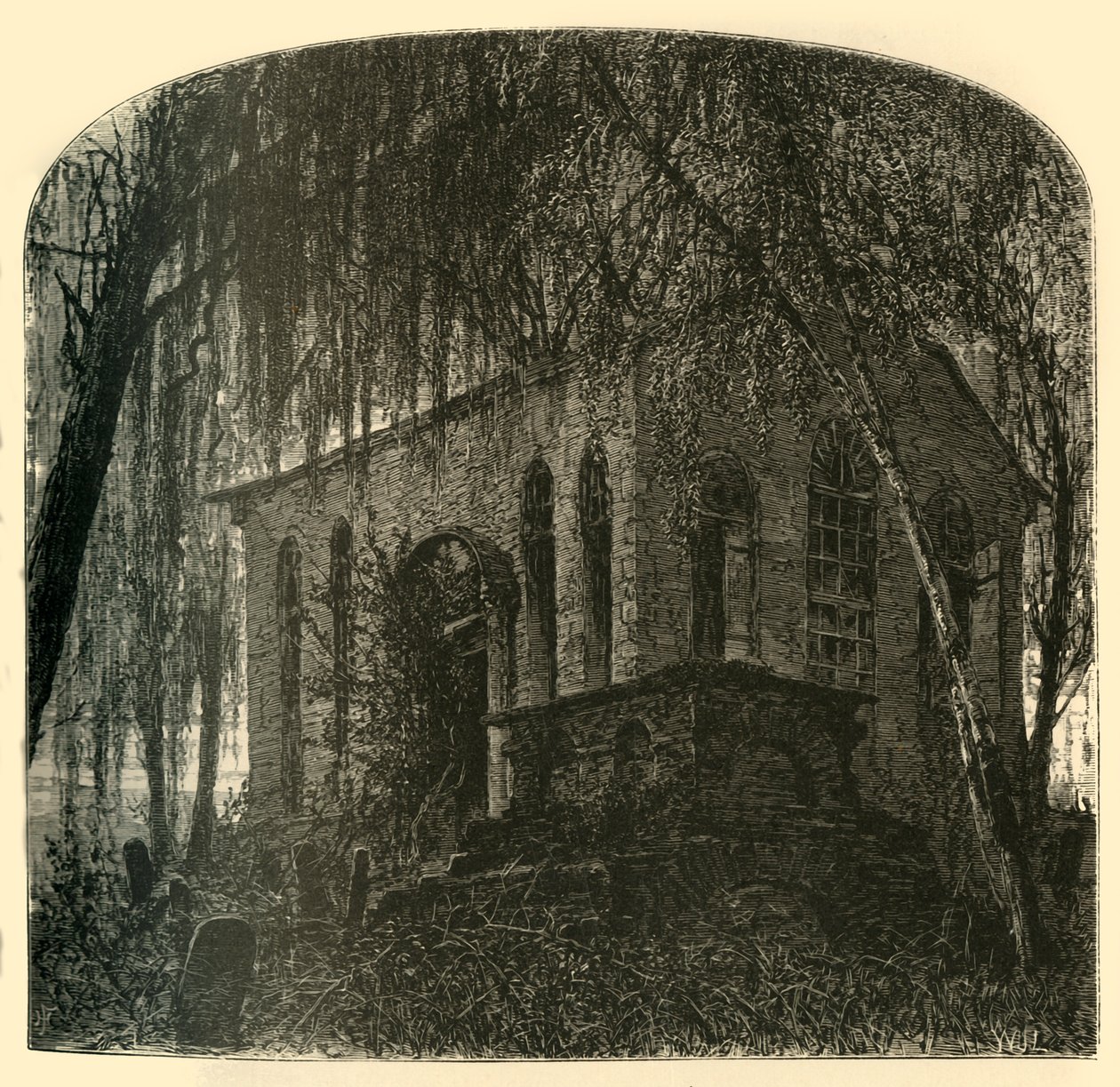 Iglesia de St. James, Goose Creek de W. J. Linton