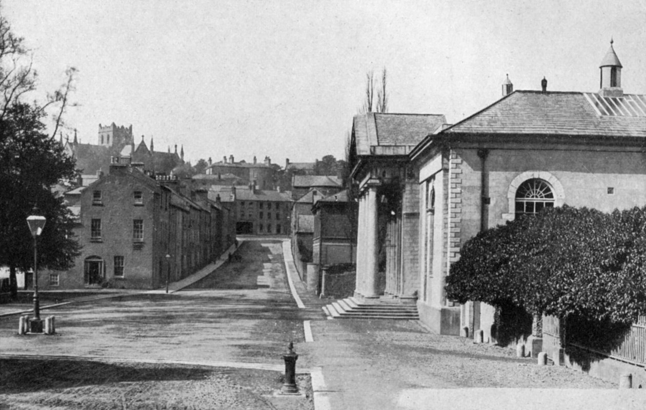 Calle College, Armagh, Irlanda del Norte, 1924-1926 de W. Lawrence
