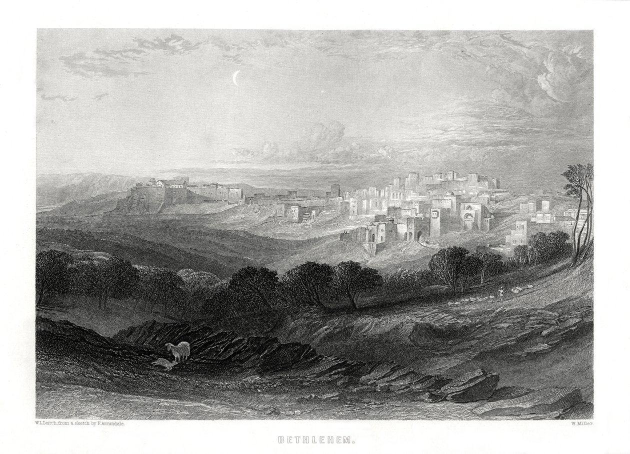 Belén, Palestina de W. Miller