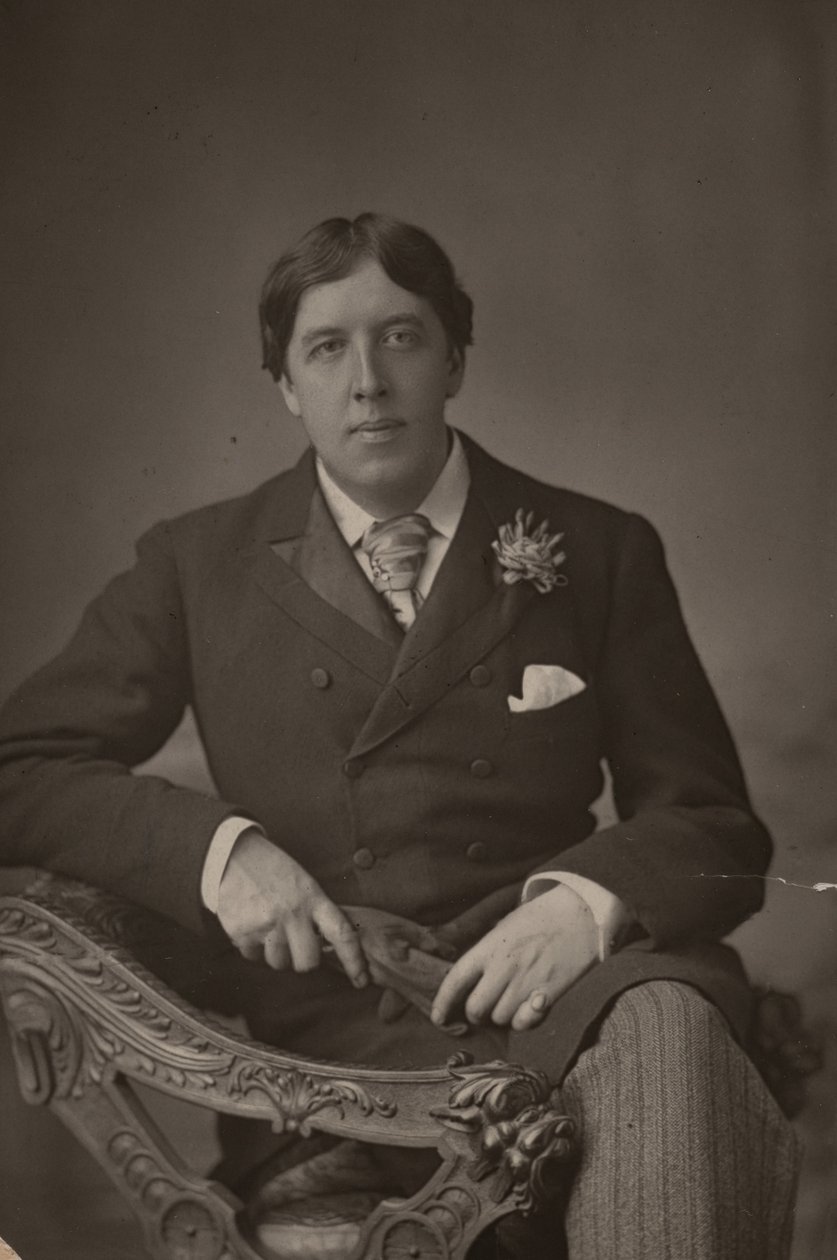 Retrato de Oscar Wilde de W. and D. Downey