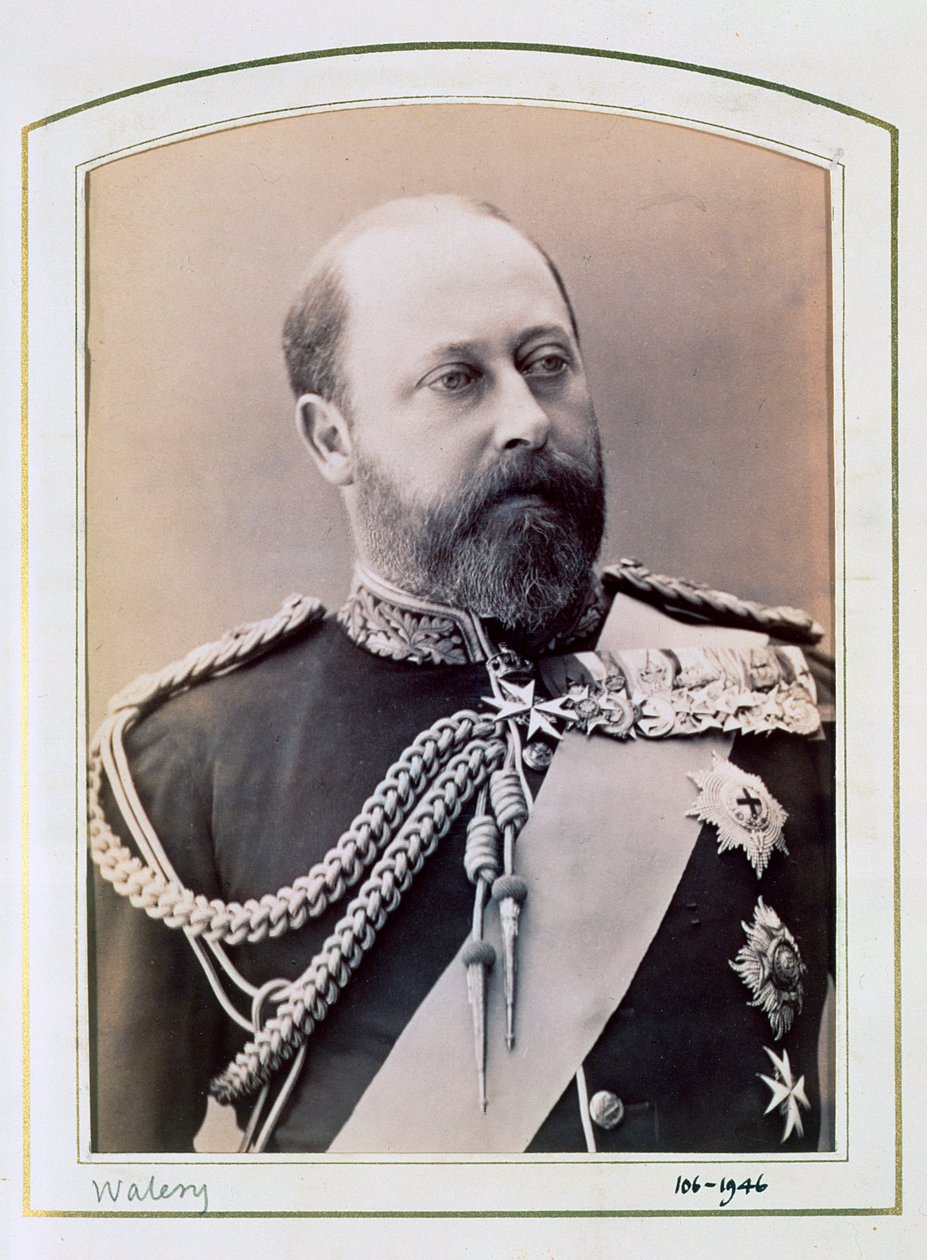 Rey Eduardo VII cuando era Príncipe de Gales, c1884-1898 de Walery