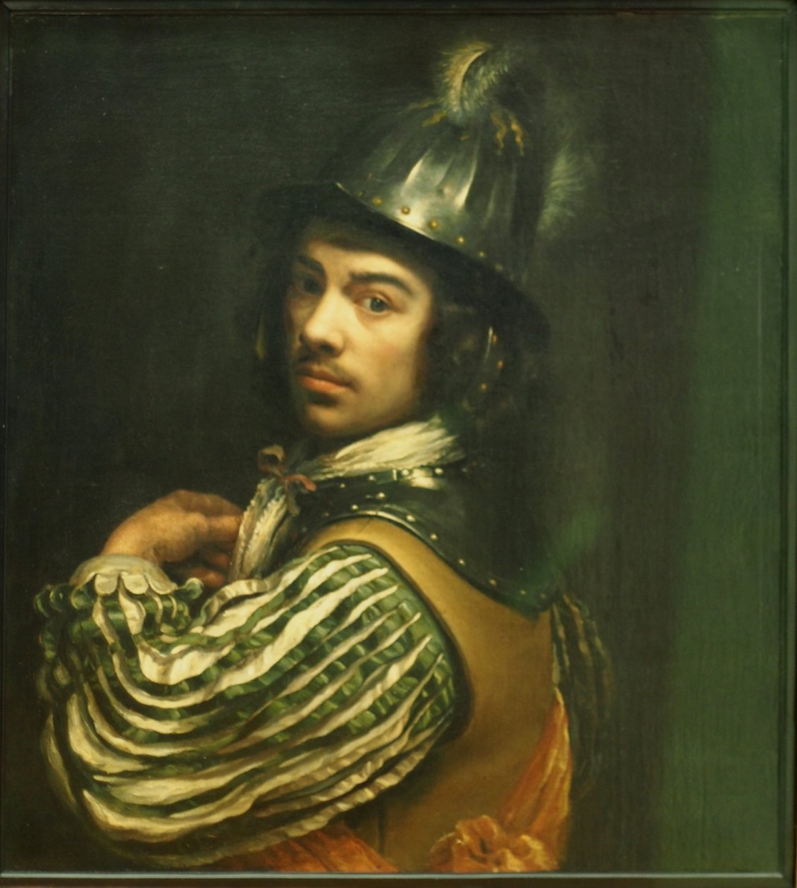 Autorretrato con casco de Wallerant Vaillant