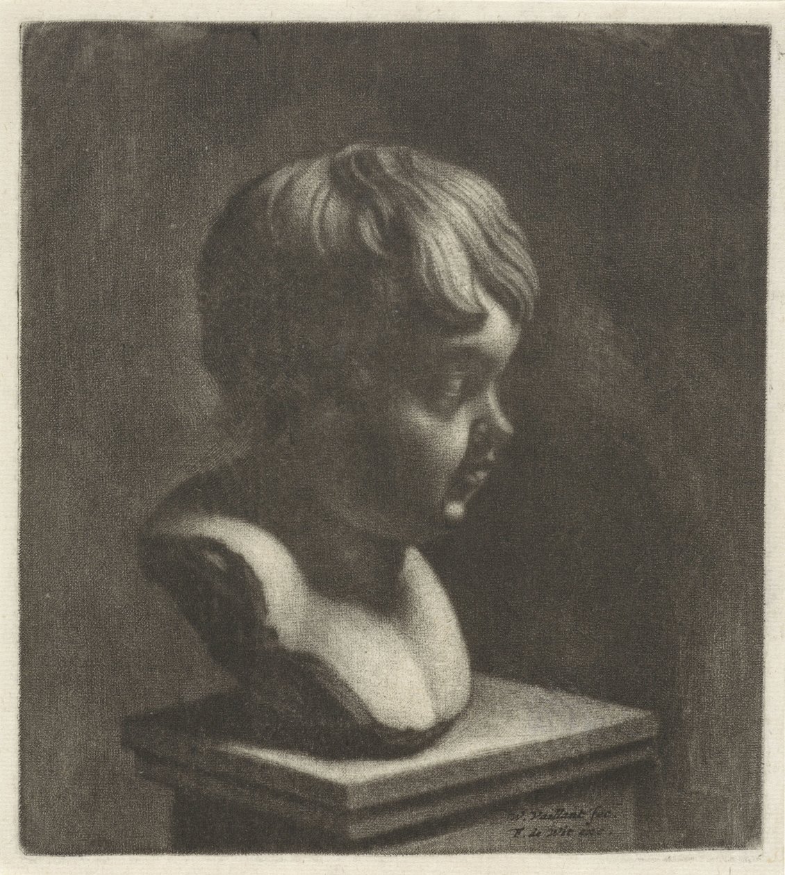 Busto de niño, mirando a la derecha de Wallerant Vaillant